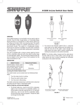 Shure A120S User guide