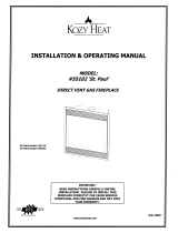 kozy heat St. Paul Owner's manual