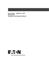 Eaton 9395 Plus 1 Operating instructions