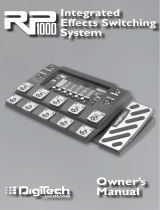DigiTech RP1000V-01 Owner's manual