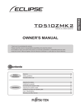 Eclipse TD510ZMK2 Owner's manual