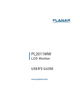 Planar PL2011MW User manual