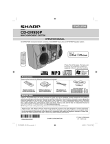 Sharp CD-DH950 User manual