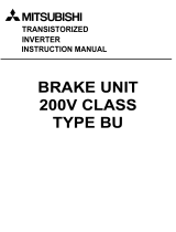 Mitsubishi Electric BU User manual