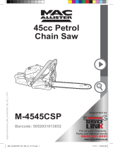 MacAllister M-4545CSP Chainsaw Operating instructions