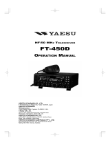 YAESU FT-450D Owner's manual