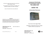 CE Labs AV501 HD Quick start guide