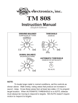 Whites TM 808 User manual