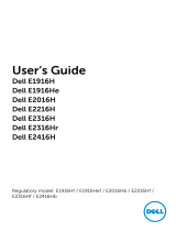 Dell E2216H User manual