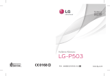 LG LGP503 Owner's manual
