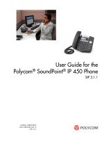 Polycom IP 450 User manual