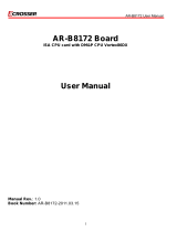 Acrosser Technology AR-B8172 Owner's manual