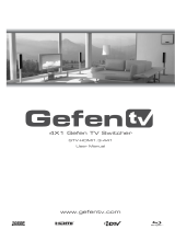 Gefen GTV-HDMI1.3-441 Owner's manual