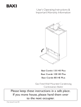 Baxi Combi 133 HE Plus User guide