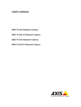 Axis P1344-E User manual