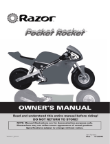 Razor Pocket Rocket 15120040 Owner's manual