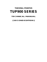 Star Micronics TUP900 Series Technical Manual