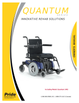 Pride Mobility QUANTUM SERIES User manual