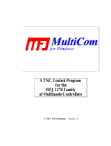MFJ 1289W User manual