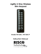 Risco Agility RW132KL1P User manual
