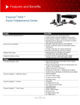 Polycom HDX 8000 series Features And Benefits