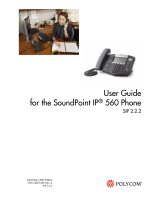Polycom IP 560 User manual