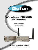 Gefen EXT-WRS232 Owner's manual