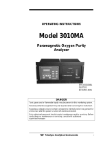 Teledyne 3010MA User manual