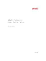 2Wire Gateway 100 Series Installation guide