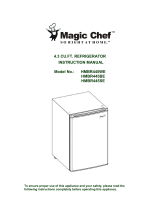 Magic Chef HMBR445SE Owner's manual