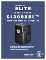 Chamberlain Elite SL3000UL Owner's manual