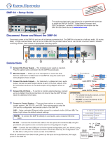 Extron DMP 64 User manual