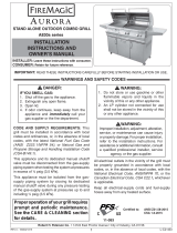 FireMagic Aurora Portable Combo Grill User manual