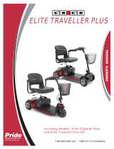 Pride Mobility Traveller Plus User manual