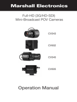 Marshall Electronics CV343 Operating instructions
