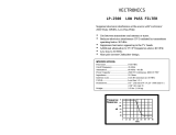 Vectronics LP-2500 User manual