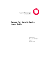 Lucent Technologies RPSD User manual