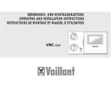 Vaillant VRC 410 Operating instructions