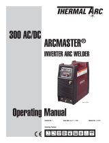 Thermal Arc 300 AC/DC ARCMASTER® Inverter Arc Welder User manual