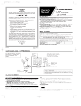 Durabrand RSDCT2703R Owner's manual