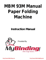 MyBinding MBM 93M User manual