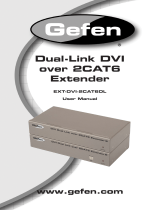 Gefen EXT-DVI-2CAT6DL User manual