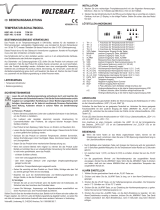 VOLTCRAFT TCM 220 Digital Temperature Switching Module -30 to +70 °C Operating Instructions Manual