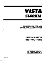 ADEMCO VISTA 5140XM User manual