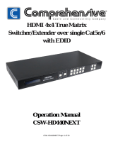 Comprehensive CSW-HD440NEXT User manual