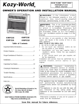 World Marketing of America KWP316 - KWP318 User manual