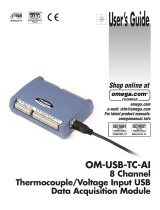 Omega OM-USB-TC-AI Owner's manual