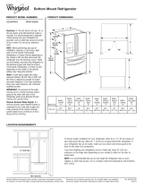 KitchenAid MFX2571XE Series Product Dimensions