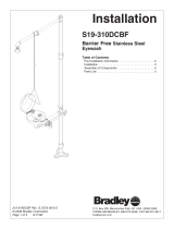 Bradley S19-310DCBF Installation guide