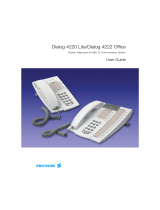 Ericsson DIALOG 4220 LITE User manual